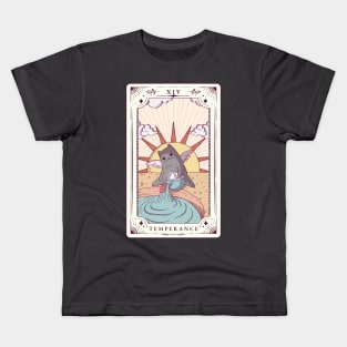 Cat Tarot Card Tarot Cards Cats Kids T-Shirt